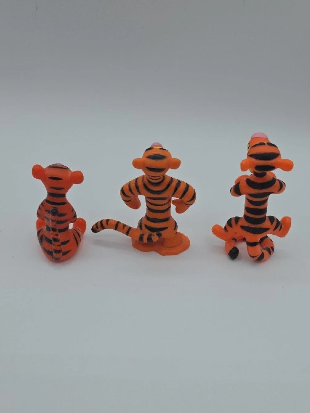 Disney Tigger & Pooh Mini Figure Set - Orange, Yellow, Blue